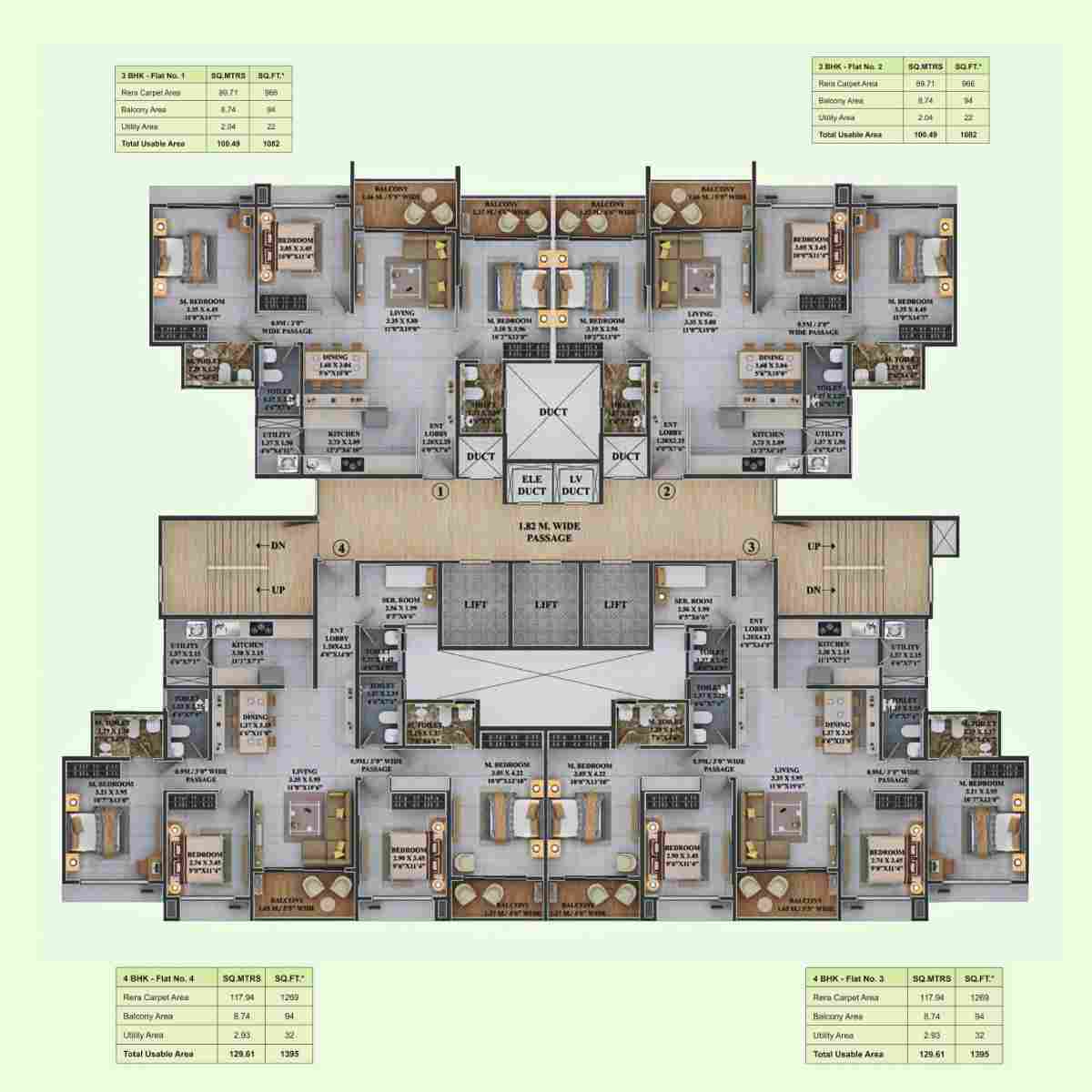 Dosti-Greenscape-Floor-Plan-Dosti-Summit-E-Wing